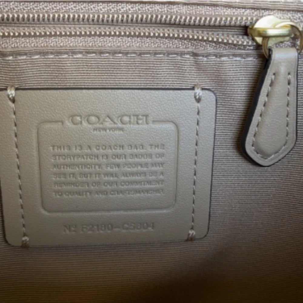 Coach Hallie Shoulder Bag With Pop Floral Print - Picture 11 of 16